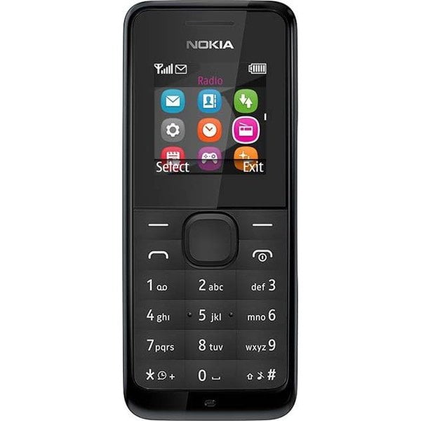 Nokia 105 Dual Sim Mobile Black