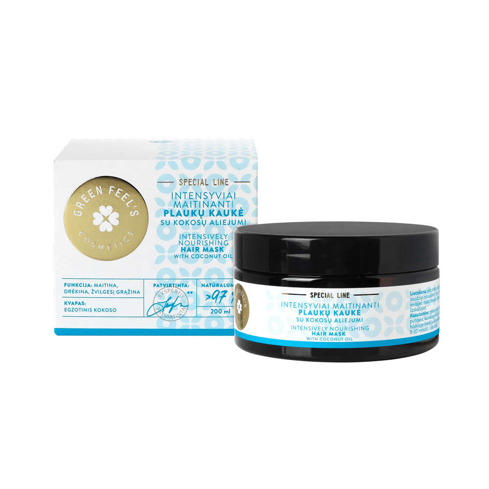 Intensively nourishing hair mask with natural coconut oil Strength Damage Remedy 200ml
