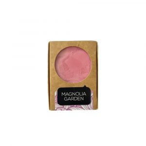 Magnolia Garden - Natural, Handmade Aromatherapy Cold Soap Bar, Luxury Perfumed Soap Made With Pure Essential Oils, Vegan, For Face & Body – 100 gr
