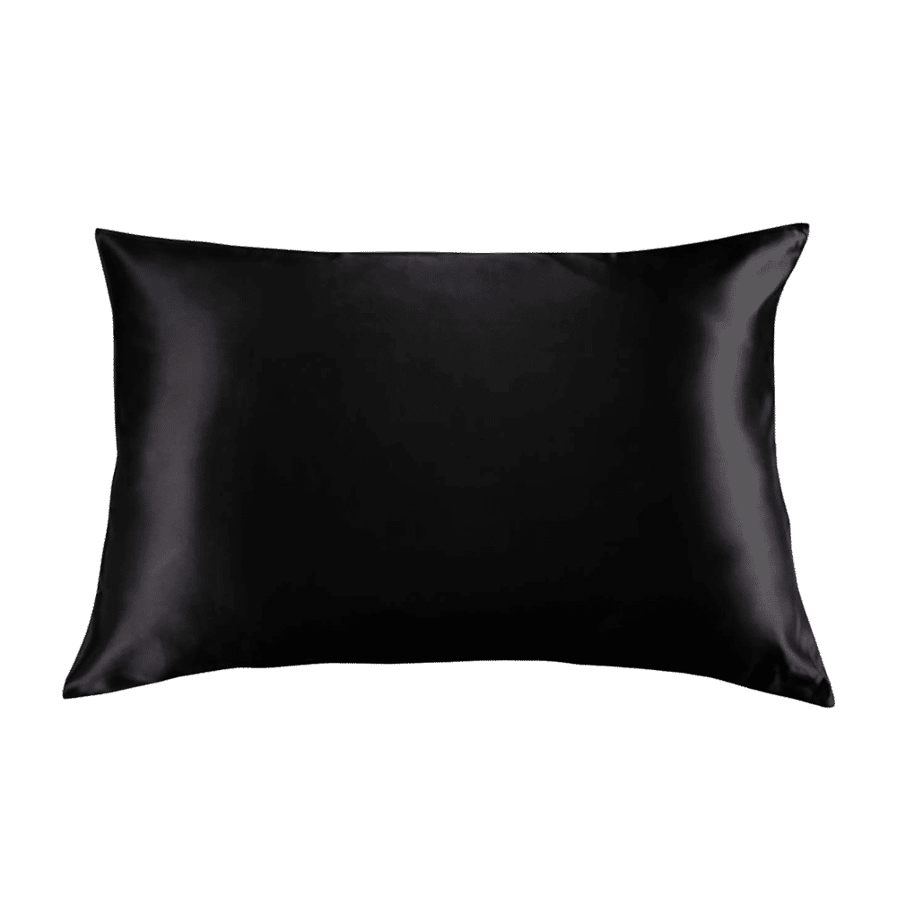 Mulberry Pure Silk Pillow Case Black Color 22 Mommies