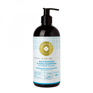 Nourishing Hair Shampoo with Natural Coconut Oil Strength Damage Remedy 400 ml