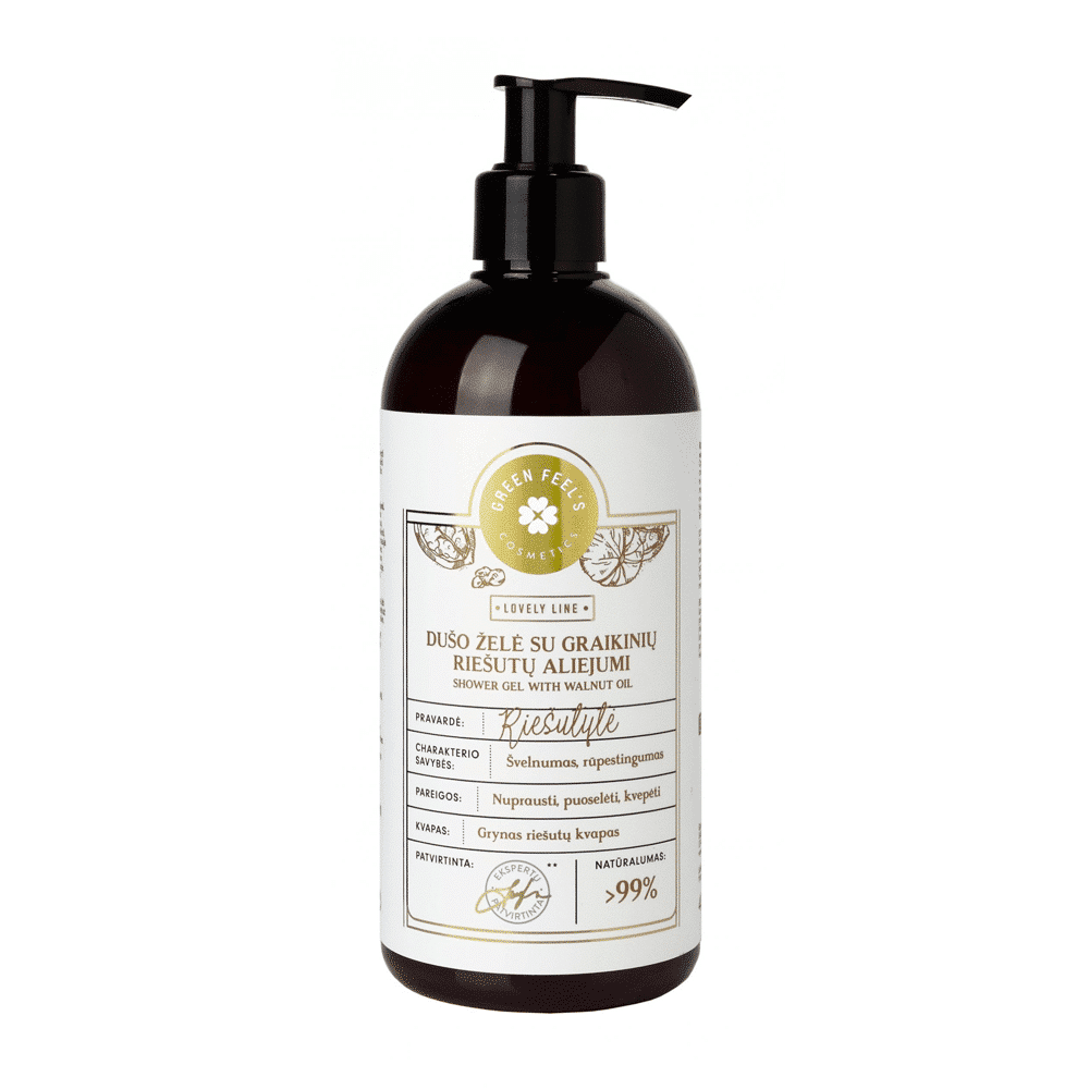 SHOWER MOISTURIZING GEL WITH NATURAL WALNUT OIL – 400 ml