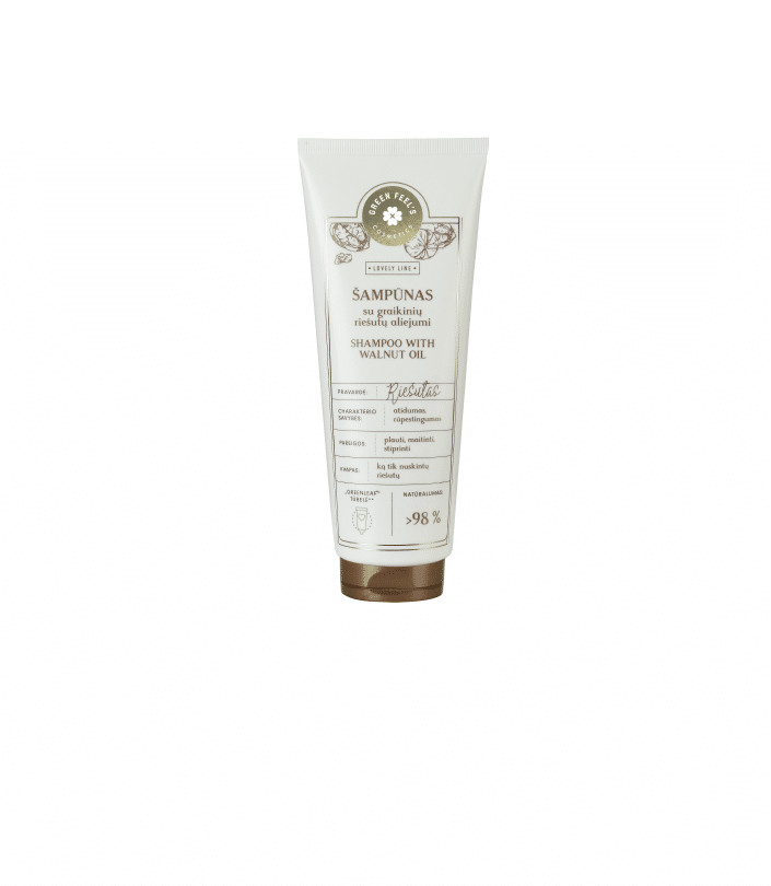 Intensively Nourishing Shampoo with Natural Walnut Oil- 250 ml