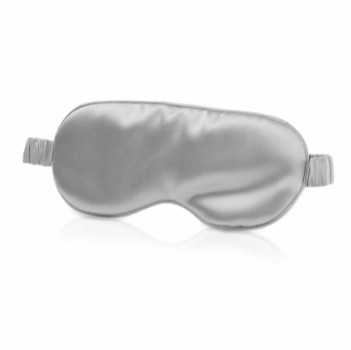 Mulberry Pure Silk Eye Sleeping Mask Grey 22 mommies