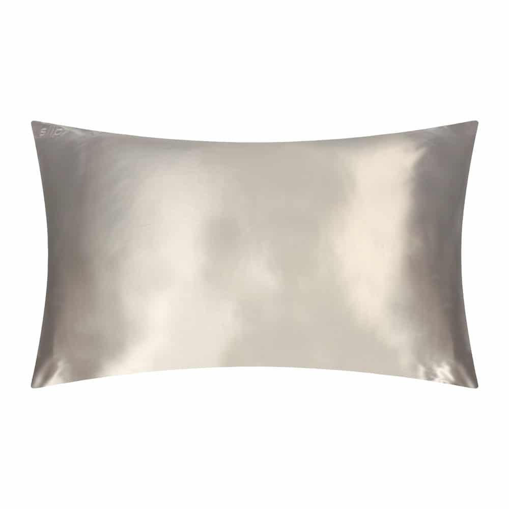 Mulberry Pure Silk Pillow Case -Grey color 22 mommies