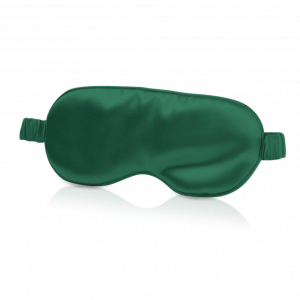 Mulberry Pure Silk Eye sleeping Mask Emerald 22 MOMMIES