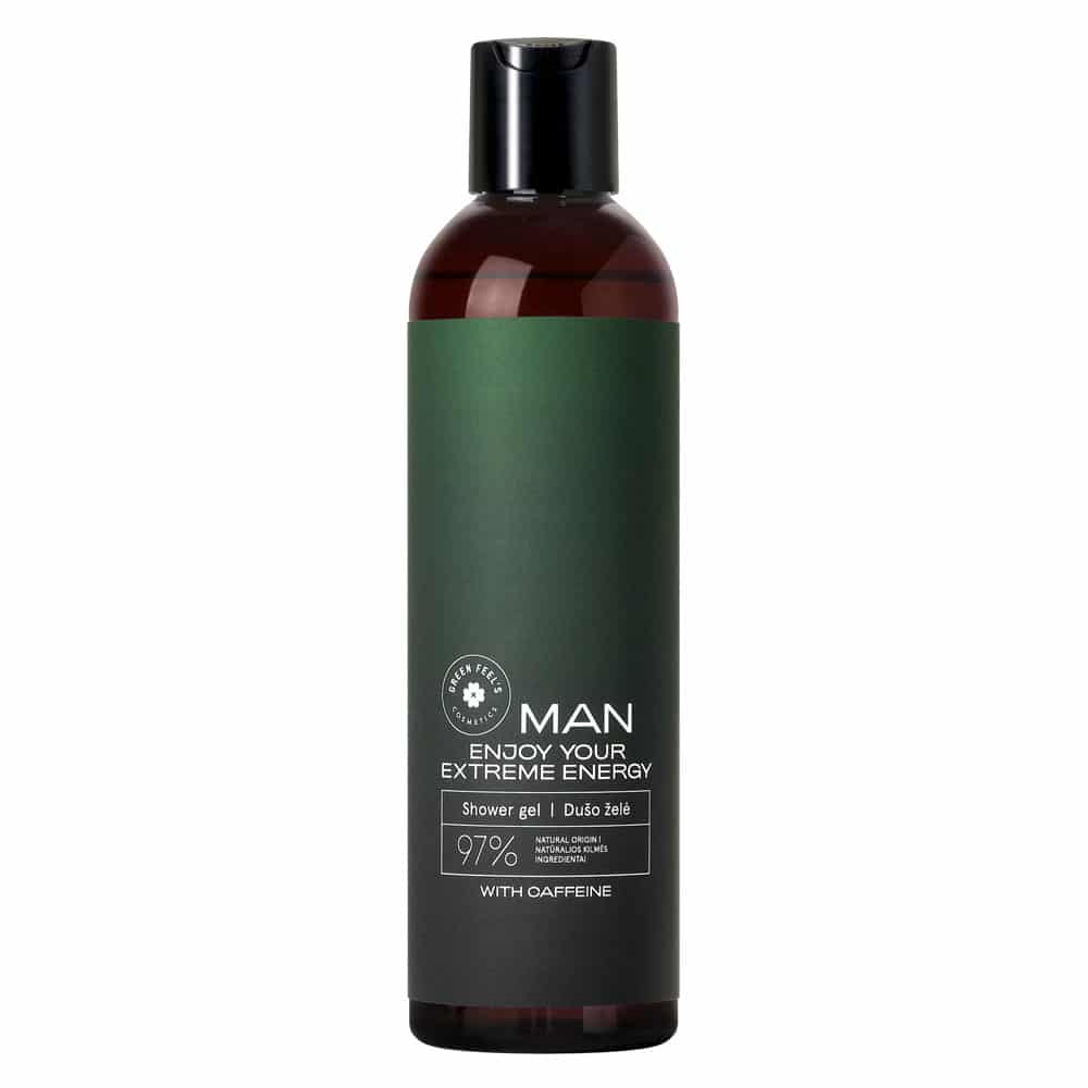 MAN Shower Gel with Caffeine - Enjoy your extreme energy 250 ml